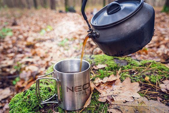 Чайник туристический Neo Tools 0.8 л Grey (63-147)