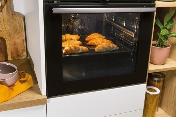Gorenje Духова шафа електрична, 77л, A+, пара, дисплей, IconLed, піроліз, чорний (374338) BPS6737E02B фото