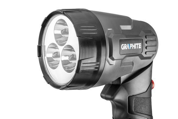 Фонарь аккумуляторный GRAPHITE 58G012, 18 В Li-Ion, 260 лм, без АКБ и зарядки, с шарниром и крючком 58G007 фото