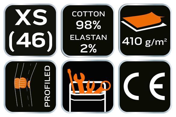 Робочі штани Neo Tools 81-233 DENIM XS