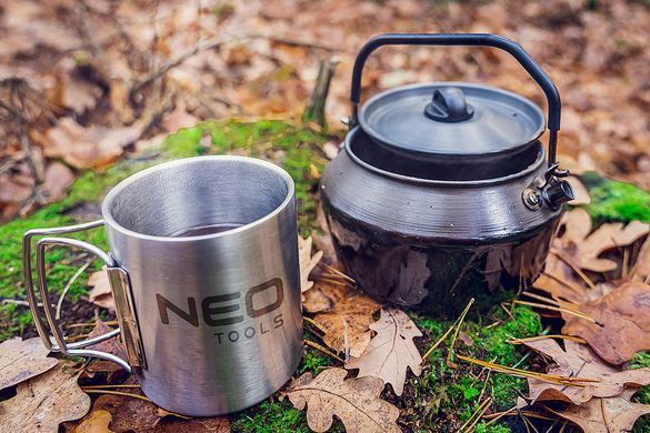 Чайник туристический Neo Tools 0.8 л Grey (63-147)