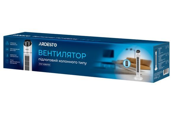 Вентилятор ARDESTO FNT-R36X1W (319858) FNT-R36X1W фото