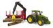 Модель Bruder Трактор John Deere с прицепом и манипулятором 1:16 (03154) dt_25709