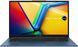 ASUS Ноутбук ASUS Vivobook S 15 K5504VA-MA377 15.6" 2.8K OLED, Intel i9-13900H, 16GB, F1TB, UMA, NoOS, Блакитний (379364) 90NB0ZK1-M00N70