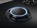 Electrolux Варочная поверхность газ на стекле, 75см, чугун, электр. управл., Hob2Hood, черный KGG753753K