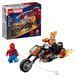 Конструктор LEGO Super Heroes Marvel Человек-паук vs. Призрачный всадник на мотоцикле 72 Детали (76335) dt_186602