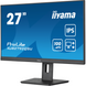 27" 16:9 IPS РК монітор, 2560х1440, 0.4 мс (MPRT), 100 Гц, FreeSync, 1xHDMI/1xDP/4xUSB 3.2, SP 2x2 В IIYAMA XUB2792QSU-B6 3722956