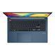 ASUS Ноутбук ASUS Vivobook S 15 K5504VA-MA377 15.6" 2.8K OLED, Intel i9-13900H, 16GB, F1TB, UMA, NoOS, Блакитний (379364) 90NB0ZK1-M00N70
