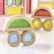 Кубики Guidecraft Block Play Маленька веселка, 5 см, 40 шт. (G3083) dt_2247