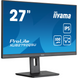 27" 16:9 IPS РК монітор, 2560х1440, 0.4 мс (MPRT), 100 Гц, FreeSync, 1xHDMI/1xDP/4xUSB 3.2, SP 2x2 В IIYAMA XUB2792QSU-B6 3722956