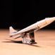 Колекційна модель-конструктор Metal Time Supersonic Legend Concorde Airplane Літак Конкорд (MT078) dt_94854