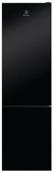 Electrolux Холодильник с нижн. мороз., холод.отд.-244л, мороз.отд.-94л, А+, NF, инв., диспл внутр., зона св-ти, черный+стекло RNT7ME34K1 фото