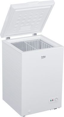 Beko Морозильна скриня, 100л, А+, ST, білий (376112) CF100W фото