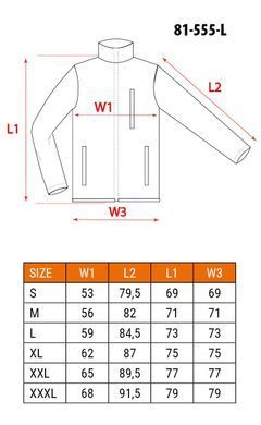 Кофта Neo Tools 81-555-L, Трикотажна, Softshell