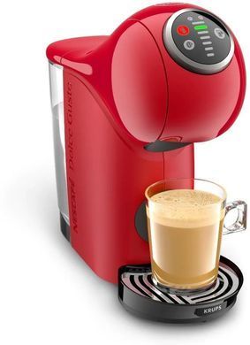 Krups Кавоварка капсульна Dolce Gusto Genio S Plus, 0,8л, червоний (361724) KP340510 фото