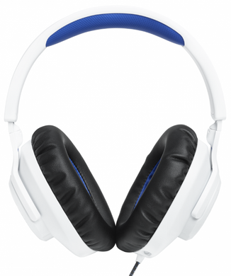 Навушники JBL QUANTUM 100P Console White (JBLQ100PWHTBLU) (6900175) JBLQ100PWHTBLU фото