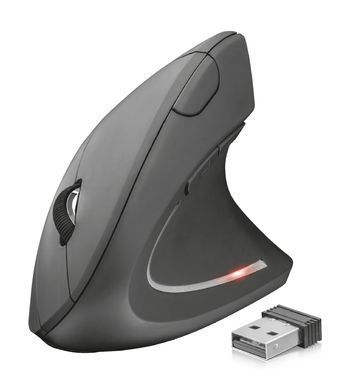 Trust Мышь Verto Ergonomic WL BLACk 22879_TRUST фото