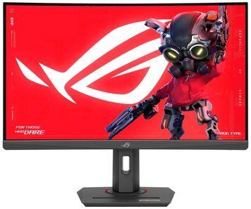 ASUS Монитор 27" ROG Strix XG27WCMS HDMI, DP, USB-C, Audio, VA, 2560x1440, 280Hz, 1ms, sRGB 125%, CURVED, AdaptiveSync, HAS, HDR400 90LM09Y1-B01370 фото