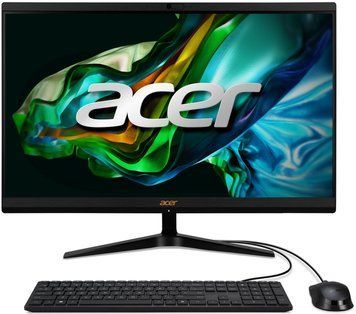 Acer Комп'ютер персональний моноблок Aspire C24-1800 23.8" FHD, Intel i3-1305U, 16GB, F512GB, UMA, WiFi, кл+м, без ОС, чорний (382490) DQ.BLFME.00L фото