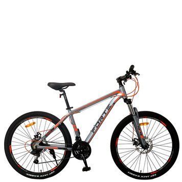Велосипед FORTE EXTREME алюм.рама 19", колеса 27,5", Сіро-Червоний(помаранчевий