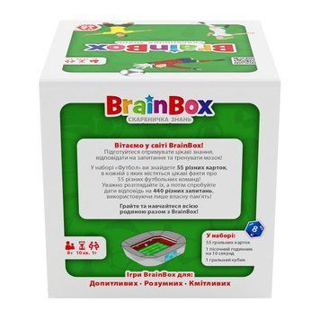 Познавательная игра - BRAINBOX ФУТБОЛ BZZBRFB02UA фото