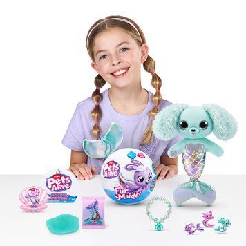 Интерактивный игровой набор PETS ALIVE серии "Furmaids" S1 &ndash; ЩЕНОК ДАЗЗИ 9555D фото