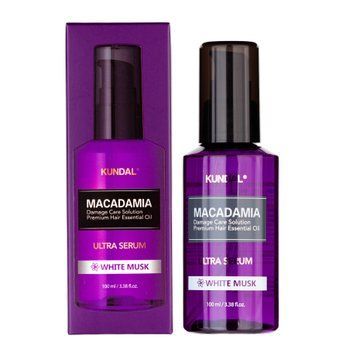 Сироватка для волосся зволожуюча "Білий Мускус" Kundal Macadamia Ultra Hair Serum White Musk 100ml, 100ml