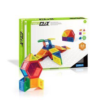 Магнитный конструктор Guidecraft PowerClix Solids, 44 детали (G9421) dt_1281 фото