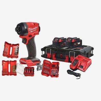 Винтоверт аккумуляторный 1/4'' HEX MILWAUKEE, M18 FUEL FID3100P-502P 4933498244 фото