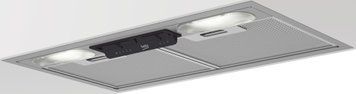 Beko Вытяжка встраиваемая, 53см, 381м3ч, серый HNU51311SH фото