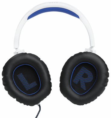 Навушники JBL QUANTUM 100P Console White (JBLQ100PWHTBLU) (6900175) JBLQ100PWHTBLU фото