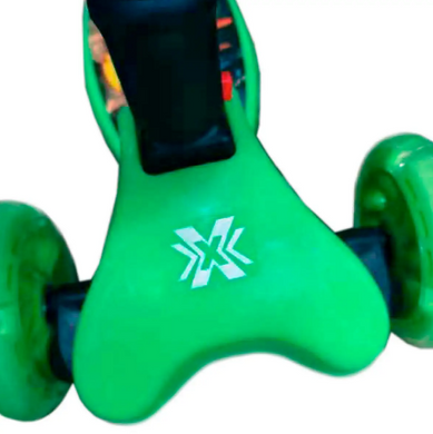 Самокат детский X-TREME KS-210L зелёный складной