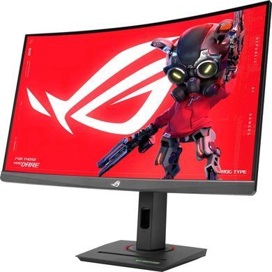 ASUS Монітор 27" ROG Strix XG27WCMS HDMI, DP, USB-C, Audio, VA, 2560x1440, 280Hz, 1ms, sRGB 125%, CURVED, AdaptiveSync, HAS, HDR400 (384410) 90LM09Y1-B01370 фото