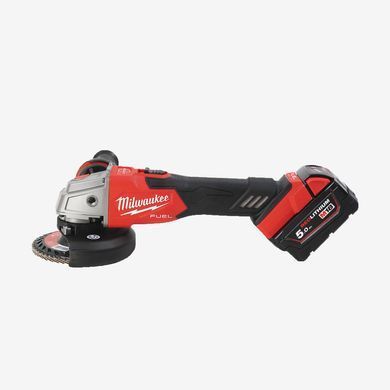Шлифмашина угловая аккумуляторная MILWAUKEE, M18 FUEL FSAG125XB100P-502P 4933498241 фото