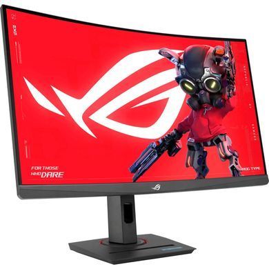 ASUS Монітор 27" ROG Strix XG27WCMS HDMI, DP, USB-C, Audio, VA, 2560x1440, 280Hz, 1ms, sRGB 125%, CURVED, AdaptiveSync, HAS, HDR400 (384410) 90LM09Y1-B01370 фото