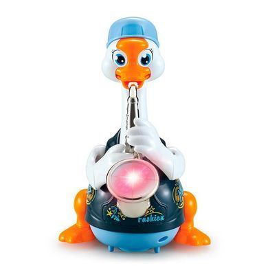 Музична іграшка Hola Toys Гусак-саксофоніст синий (6111-blue) dt_13599 фото