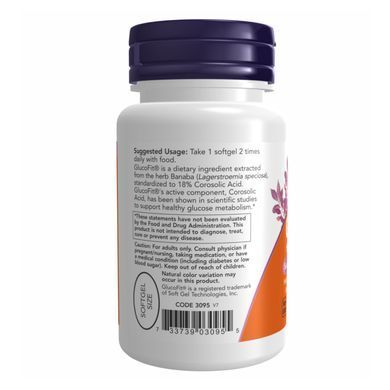Glucofit(R) - 60 sgels Now Foods