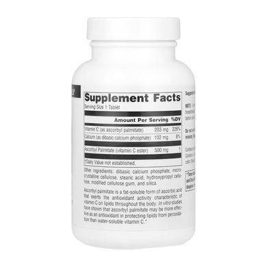 Ascorbyl Palmitate 500mg - 90 tabs Source Naturals