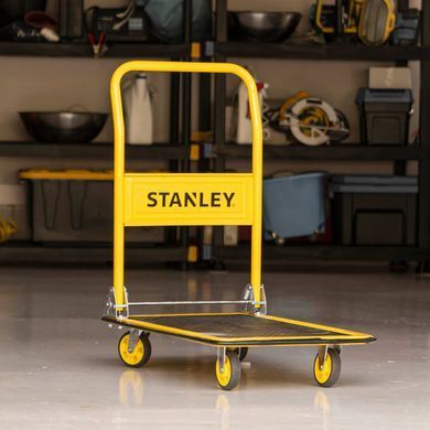 Візок вантажний Stanley платформний, антиковзна поверхня, платформа 73,5x47см, до 150кг, 7.7кг (391687) SXWT-PC527 фото