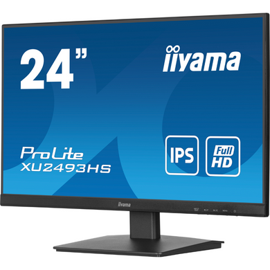 23.8" 16:9 IPS РК монітор, 1920х1080, 0,5 мс (MPRT), 100 Гц, Adaptive Sync, 1xHDMI 1.4/1xDP 1.2, SP IIYAMA XU2493HS-B6 3724866 фото