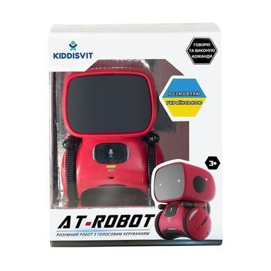 Интерактивный робот AT-Robot с голосовым управлением на украинском красный (AT001-01-UKR) dt_17866 фото