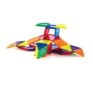 Магнітний конструктор Guidecraft PowerClix Solids, 44 деталі (G9421) dt_1281 фото