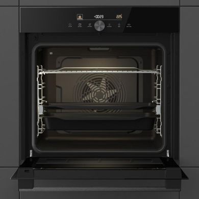Gorenje Духова шафа електрична, 77л, A+, пара, дисплей, IconTouch, чорний (374346) BOS6747A05DG фото