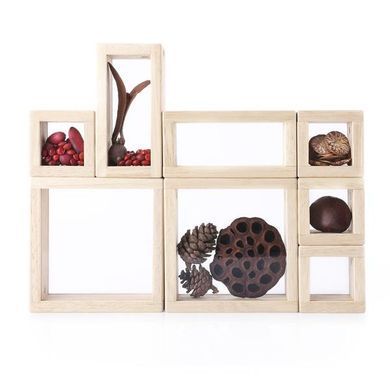 Набор Guidecraft Natural Play Сокровища в прозрачных ящиках (G3084) dt_2248 фото