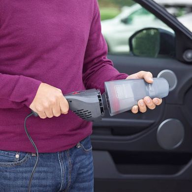 Автоаксесуар BLACK&DECKER автопилосос NVB12AV, 12В від прикурювача NVB12AV фото
