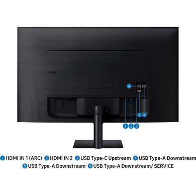 Монітор Samsung 32" S32FM702 2xHDMI, USB, Bluetooth, MM, VA, 3840x2160, 4ms (393980) LS32FM702UIXUA фото