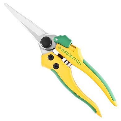 Секатор GRUNTEK Colibri Long 195 мм рез 12мм 295170200 фото