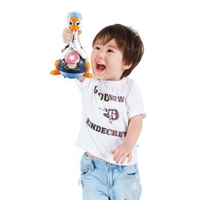Музична іграшка Hola Toys Гусак-саксофоніст синий (6111-blue) dt_13599 фото