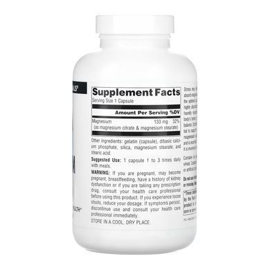 Magnesium Citrate 133mg - 180 Магній Цитрат 133 мг (180 капсул) &mdash; Економ