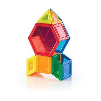 Магнітний конструктор Guidecraft PowerClix Solids, 44 деталі (G9421) dt_1281 фото